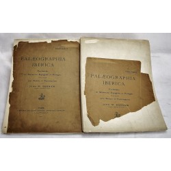 Palaeographia Iberica; Fac-Similes de Manuscrits Espagnols et Portugais (IXe-XVe siecles) avec Notices et Transcriptions (Fascicule I & II)